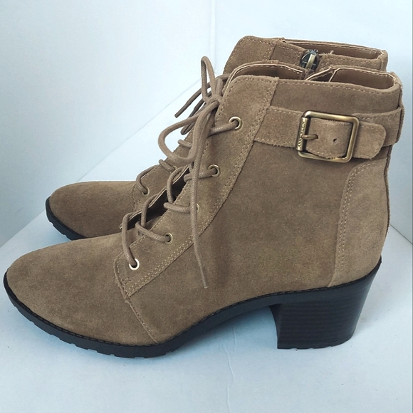 NWOB Anne Klein Women's Kalex Iflex Lace Up Front w/ Side Zipper Sze 7.5M - Picture 4 of 8